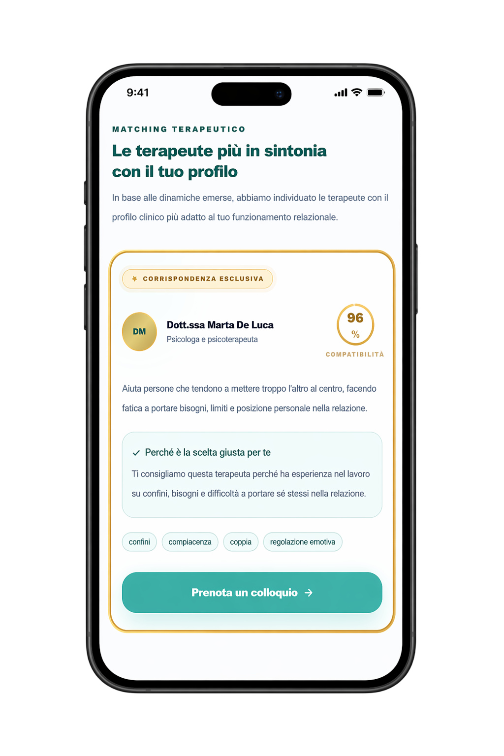 Il tuo percorso